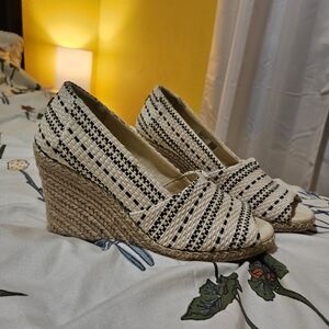 TOMS Woven Wedge Sandals